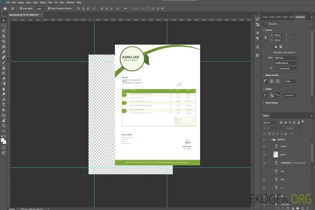 Modèle de facture agricole gratuit template Modèle de facture agricole gratuit template